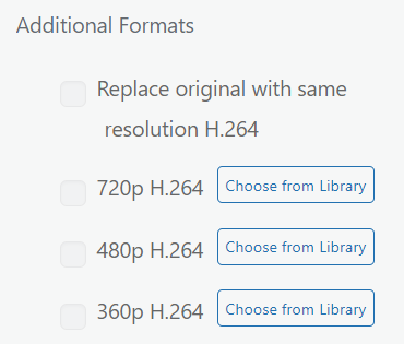 Choose From Library